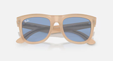 Lentes De Sol Rb Wayfarer Reverse Rb0502s Beige-Azul