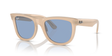 Lentes De Sol Rb Wayfarer Reverse Rb0502s Beige-Azul