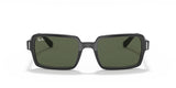 Lentes De Sol Rb Benji Rb2189n Negro Brilloso Verde G15