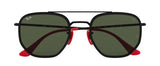 Lentes De Sol Rb Marshal Rb3748m Scuderia Ferrari Negro Verde