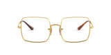 Lentes Rb Square Retro Rb1971n Dorado Oftalmológico