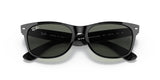 Lentes De Sol Rb New Wayfare Rb2132n Negro Brilloso Verde G15