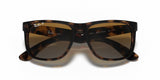 Lentes De Sol Rb Justin Rb4165n (Carey-Café Polarizado)