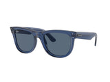 Lentes De Sol Rb Wayfarer Reverse Rb0502s Azul-Azul
