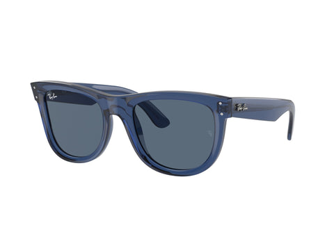 Lentes De Sol Rb Wayfarer Reverse Rb0502s Azul-Azul