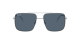 Lentes De Sol Rb3758 Ari Bio-Based Plateado Azul